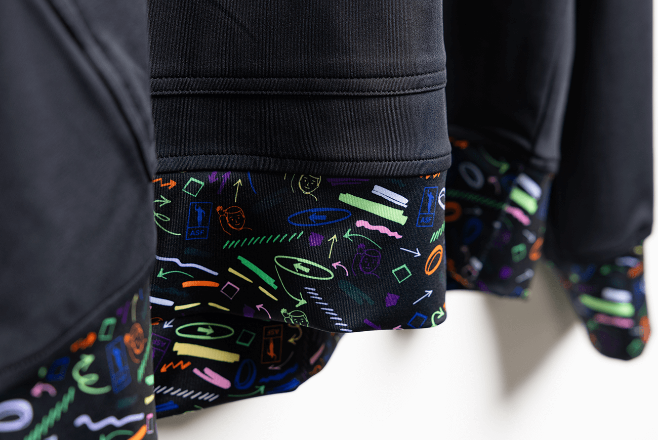 ASF Hoodie - Midnight Black - Image 3