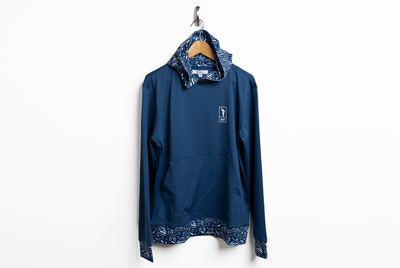 ASF Hoodie – Navy Blue - Image 4