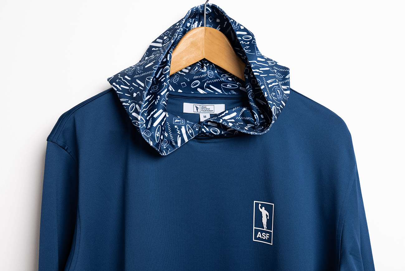 ASF Hoodie – Navy Blue - Image 3