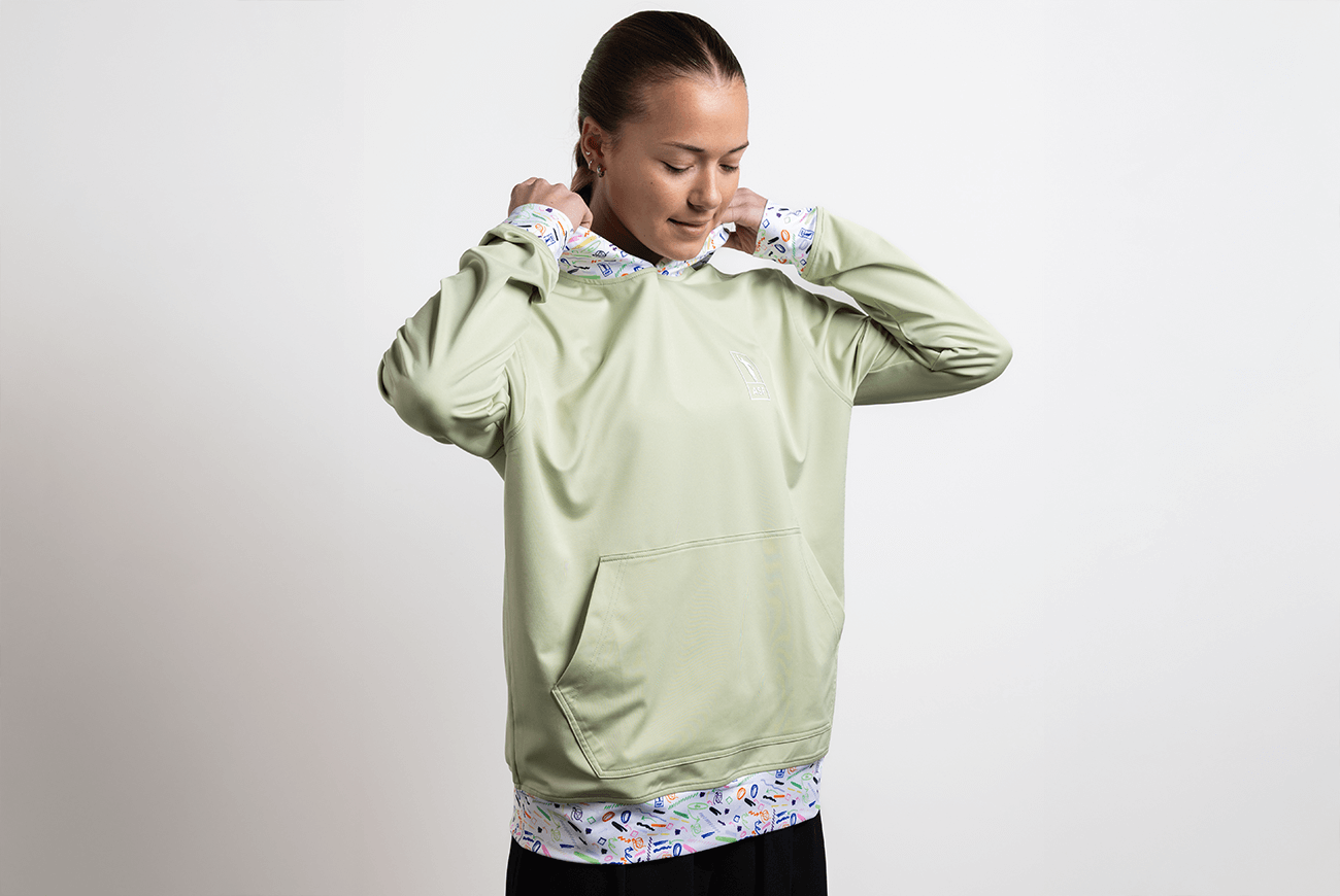 ASF Hoodie – Sage Green - Image 6