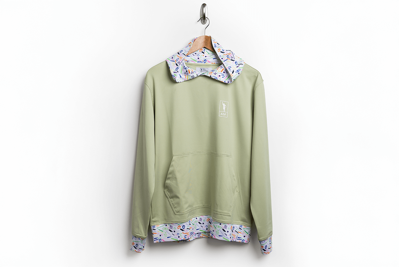 ASF Hoodie – Sage Green - Image 5